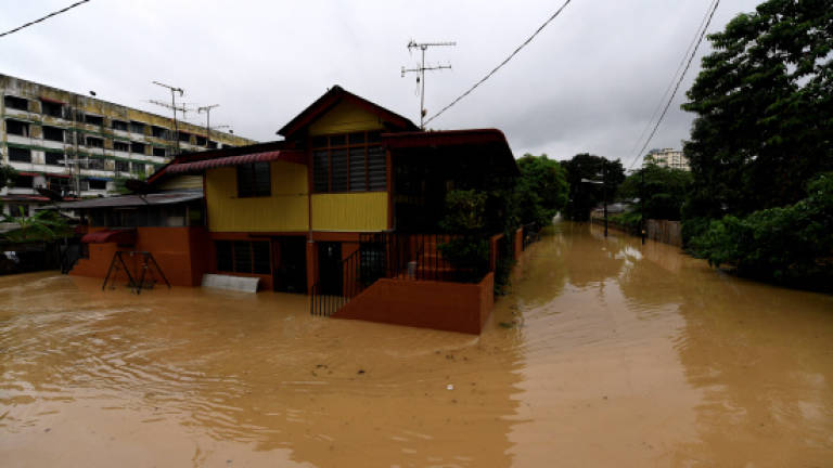 Penang hit by flash floods