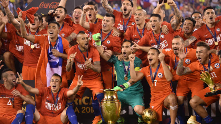Chile stun Argentina to win Copa