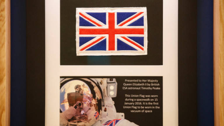Gifts to Britain's Queen Elizabeth II go on display