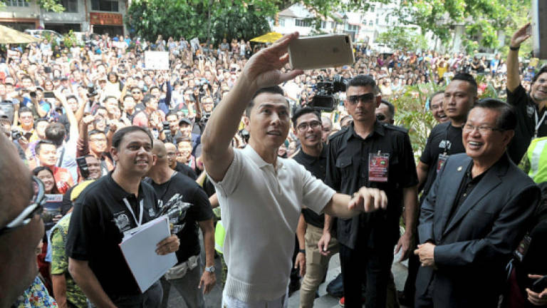 Donnie Yen: Young people must have passion, commitment to be successful Donnie Yen: Young people must have passion, commitment to be successful