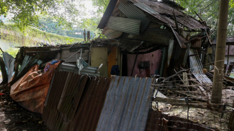 Abandoned squatter houses spoil KL city's image