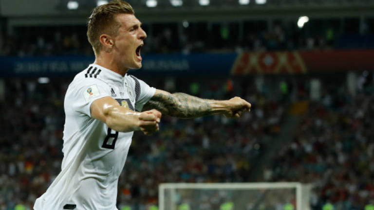 Kroos relieved to make amends for Germany at World Cup