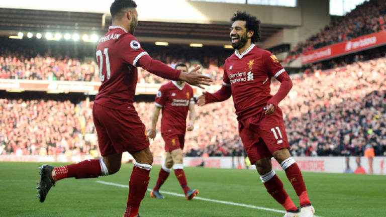 Klopp welcomes break as Salah's hot-streak moves Liverpool into second