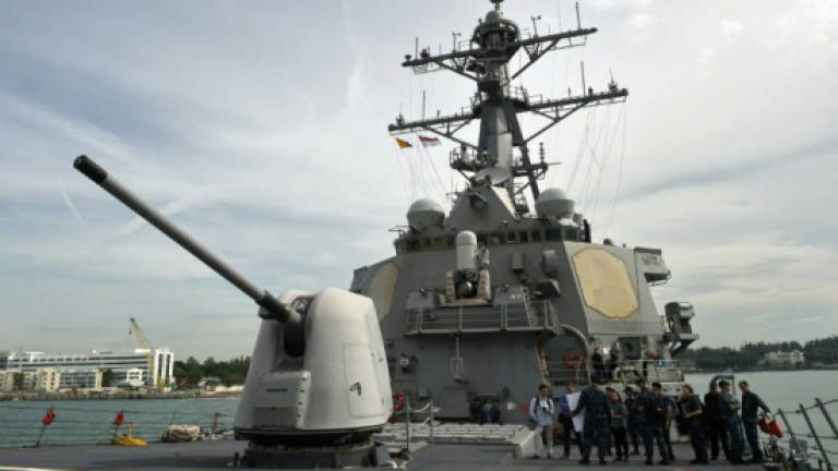 US sailor missing during South China Sea joint naval drill