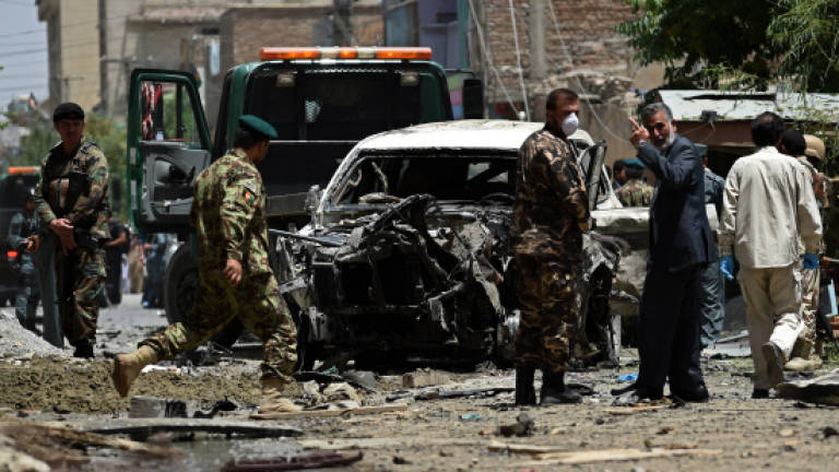 Three wounded as suicide bomber targets Nato forces in Kabul