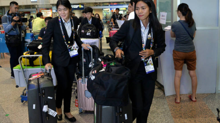Women's football gold ours: Thai team