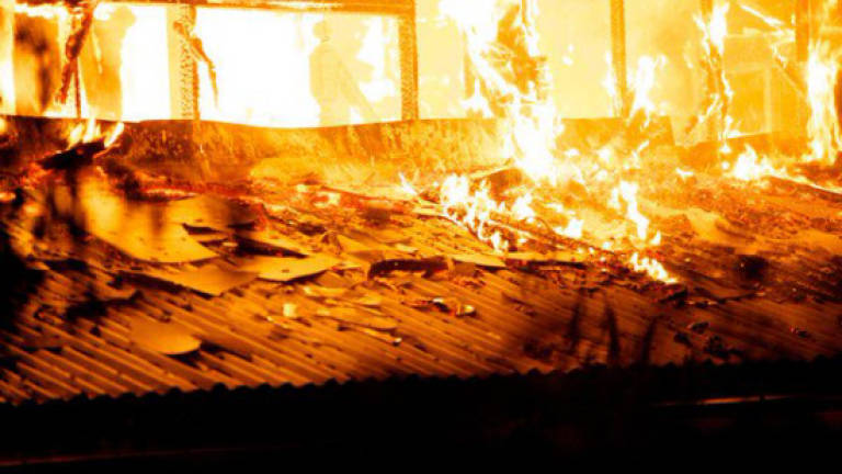 Narcotics Department of Section 15 Police Station destroyed by fire