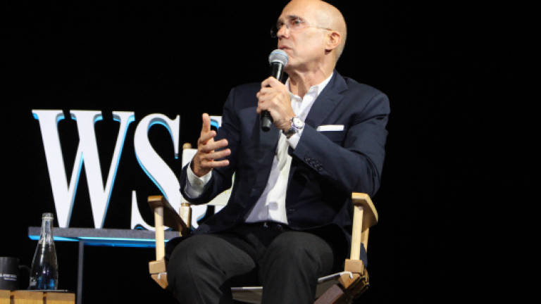 Hollywood's Katzenberg says Weinstein 'a monster' in a wolf pack