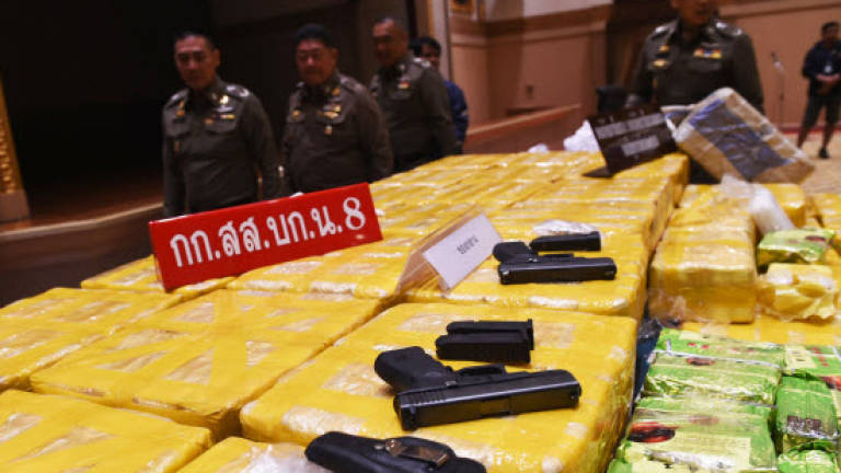 Thai police seize US$45m worth of meth from convoy in Bangkok