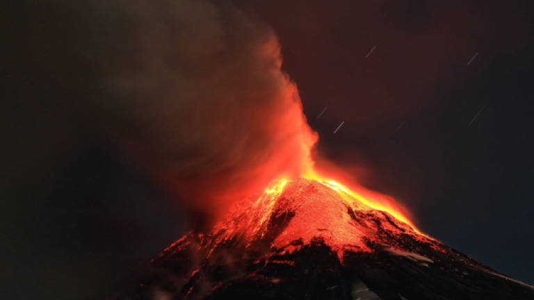 Volcano erupts in southern Chile, 3,000 evacuated