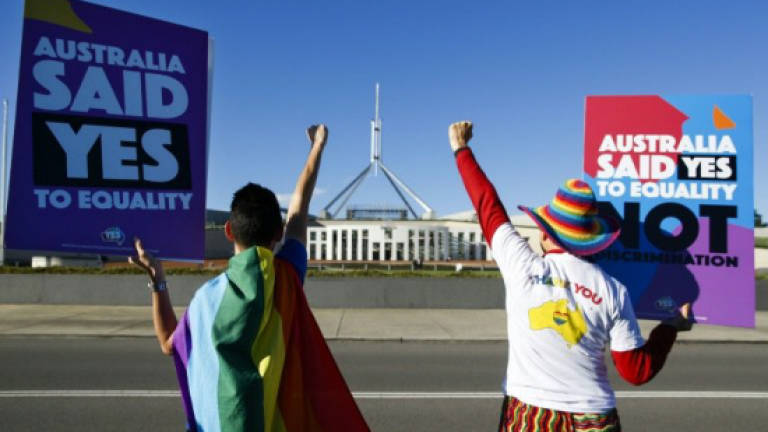 Australia lawmakers approve same-sex marriage
