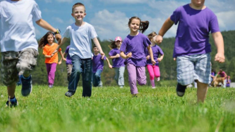 Four minutes of fun helps kids focus