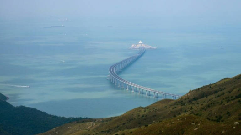 Hong Kong mega bridge launch announcement sparks backlash