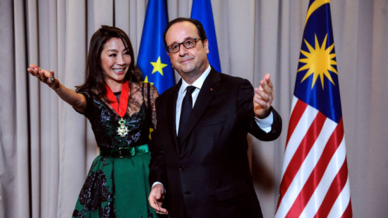 Michelle Yeoh receives third Legion d'Honneur for contribution to culture, movie industry