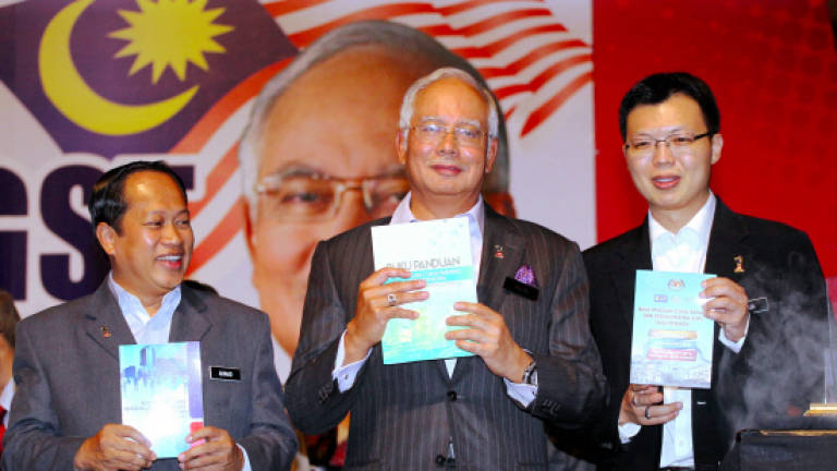 GST to help make economy strong, competitive, says Najib