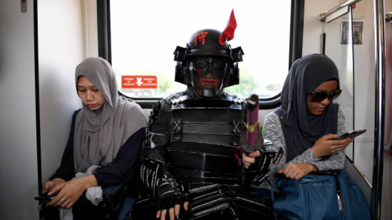 Cosplay commuter brings back fun vibes of cosplay Cosplay commuter brings back fun vibes of cosplay