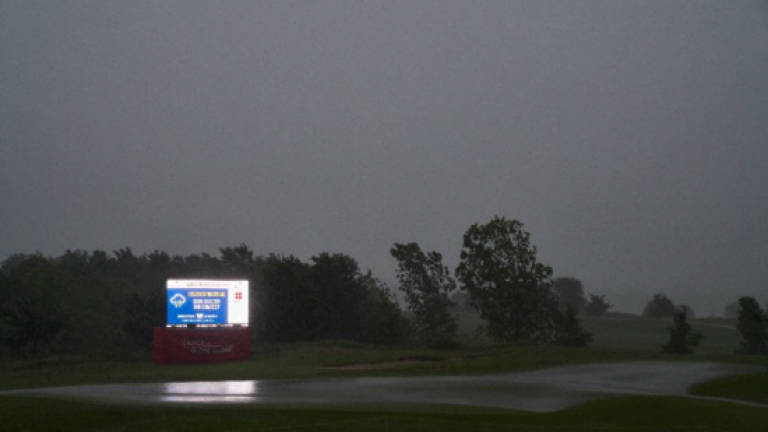 Boutier clubhouse leader as weather trims LPGA Texas Classic to 36 holes