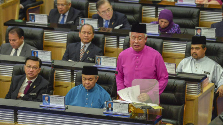 Opposition leaders' walkout a 'self-humiliating' act: Najib