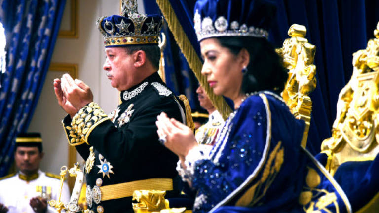 Sultan Ibrahim Almarhum Sultan Iskandar crowned as Johor's fifth Sultan