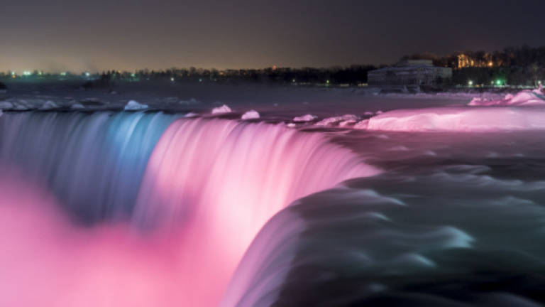 Niagara Falls light up with US$4m upgrade this holiday season