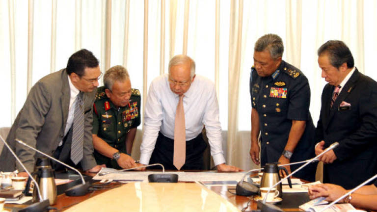 Missing MH370: PM holds meeting with Chief of Defence Forces