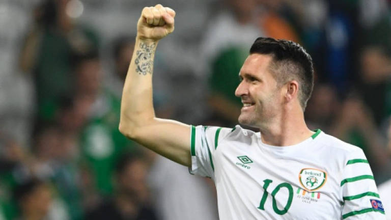 Keane makes history on Ireland farewell