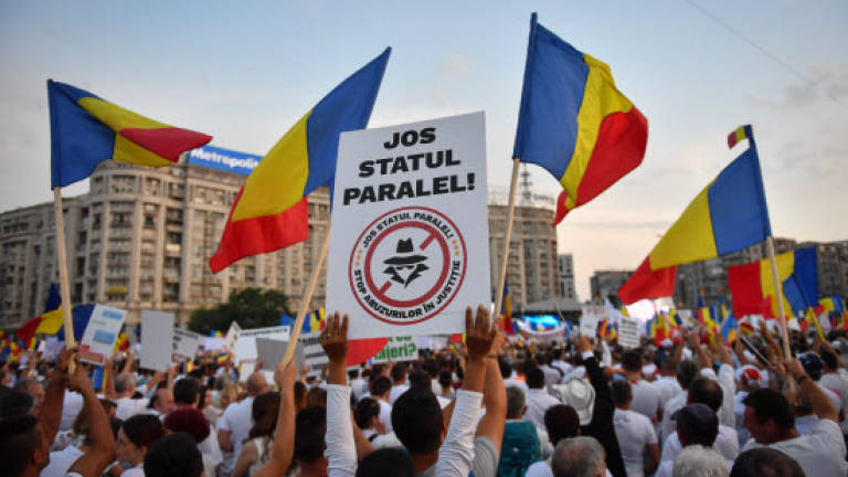Government-backed mass rally in Romania against judicial 'abuses'