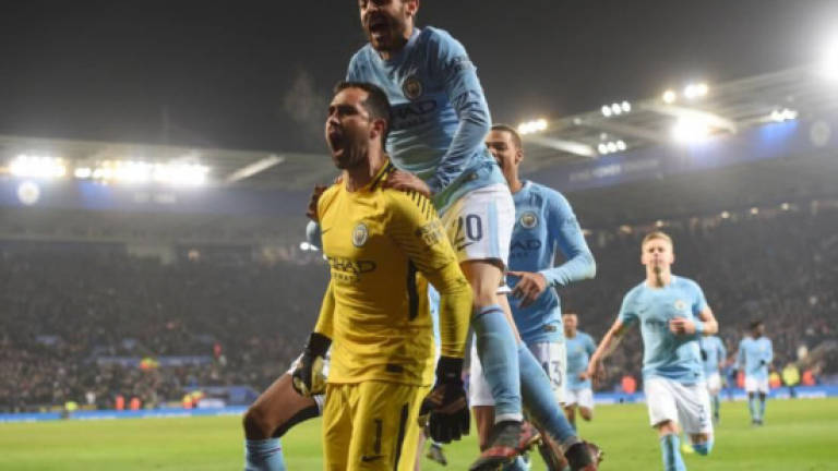 Man City join Arsenal in League Cup semis after penalty drama