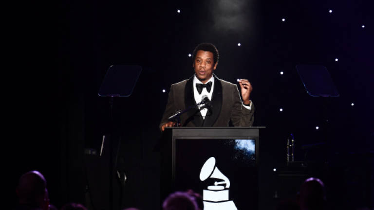 Music industry hails Jay-Z before rap-heavy Grammys