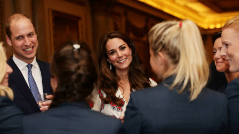 Kate reveals Charlotte's horse passion at palace party