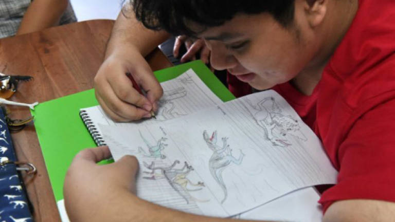 Autistic children's art generating income