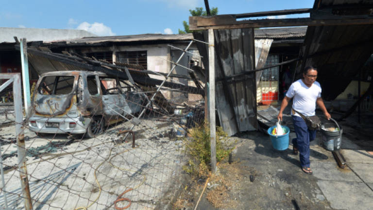 Child burnt to death in house fire in Dengkil