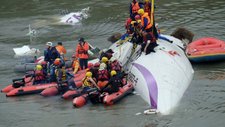 At least 23 feared dead as passenger flight crashes in Taiwan