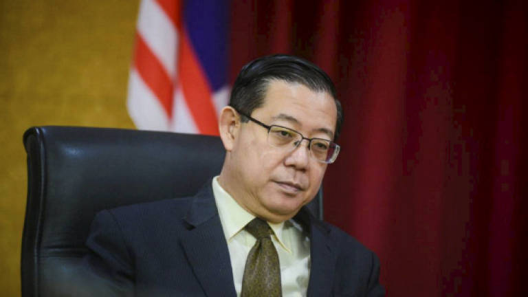 Penang CM, exco members and state assemblymen to declare assets on March 31