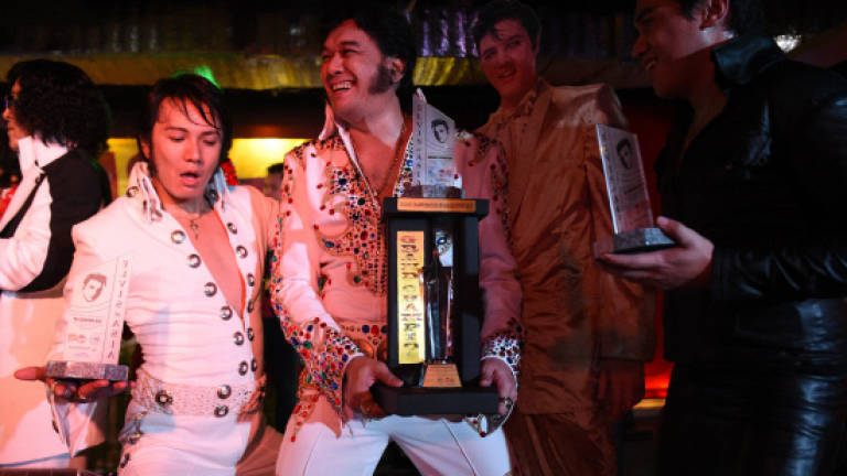 Filipino wins first Elvis in Asia contest
