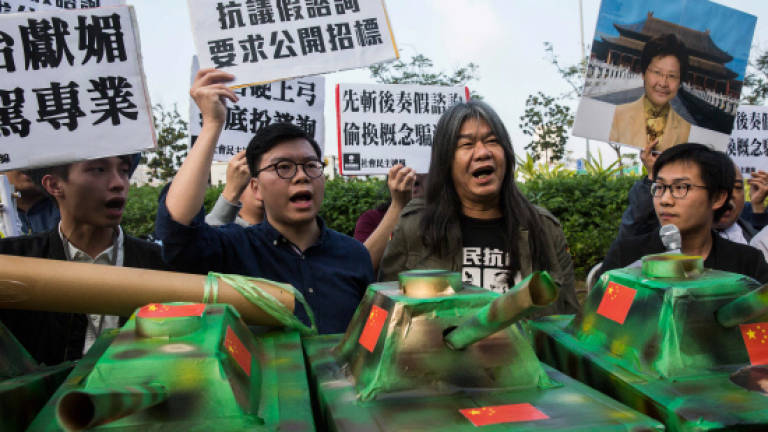 Hong Kong anger over China museum project