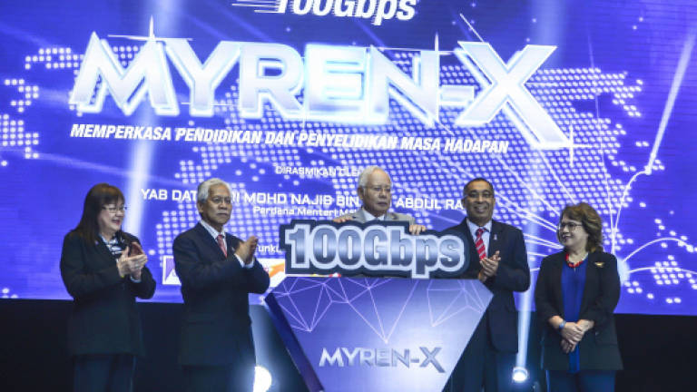 Najib launches 100Gbps powered Myren-X for public universities in Malaysia