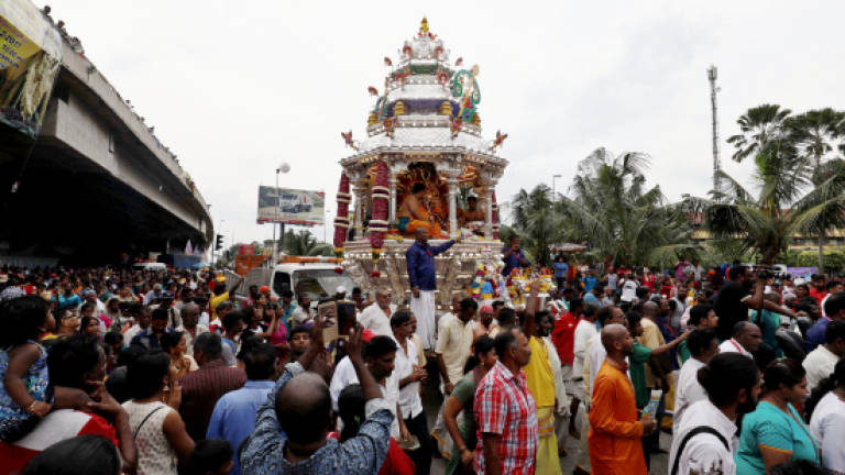 SIlver Chariot completes its Thaipusam journey