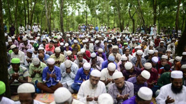 Rohingya refugees in Bangladesh mark Eid after fleeing violence
