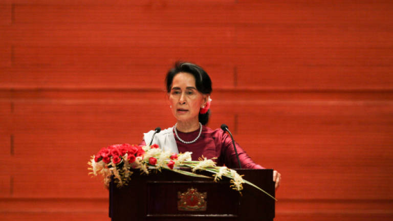 Key points from Myanmar leader's address on Rohingya crisis