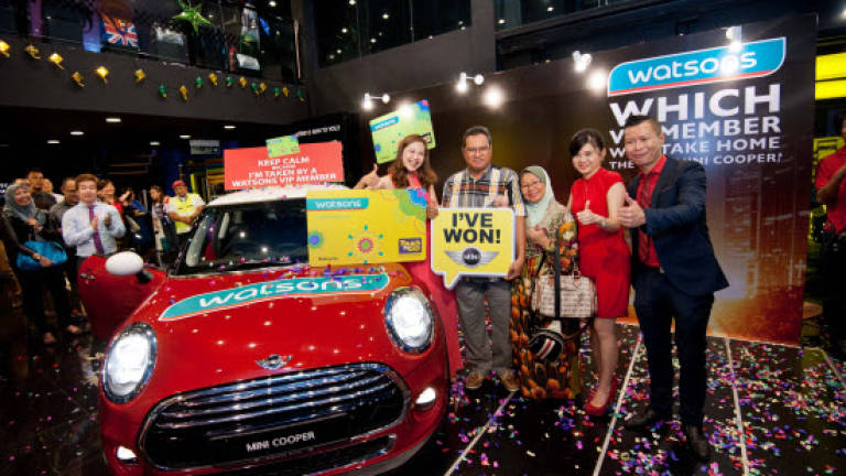 Watsons VIP card member wins latest Mini