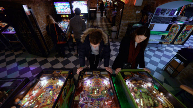 Pinball paradise lives on in Budapest basement