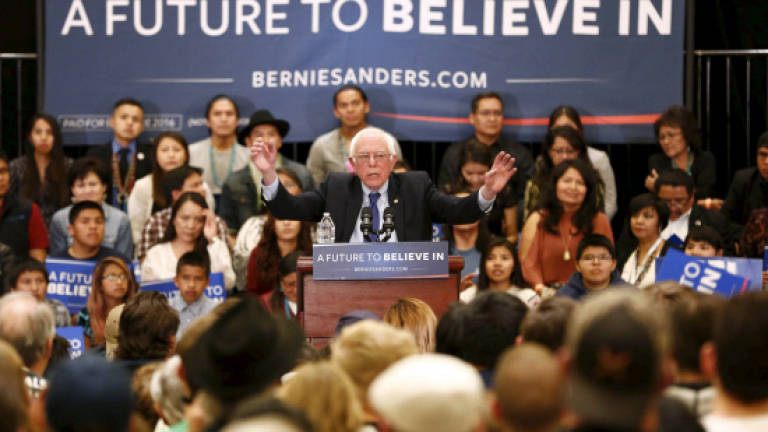 Sanders calls notion he should quit Democratic race 'absurd'