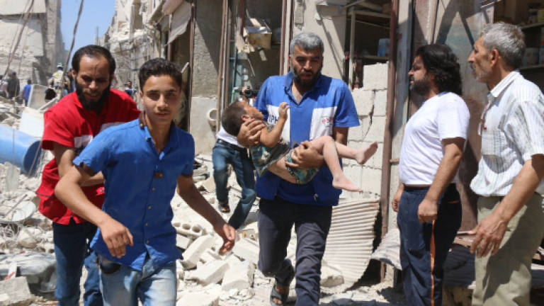 Air raids hit four hospitals in Syria's Aleppo