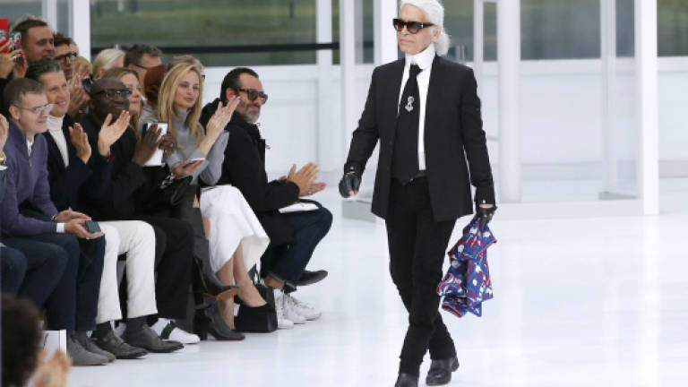 Lagerfeld's 'perfect trip' on Chanel Airlines