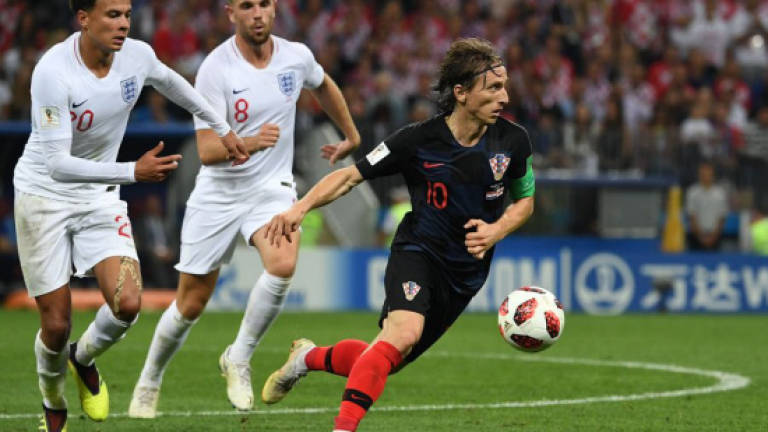 Croatia's Modric fits the bill for Golden Ball award