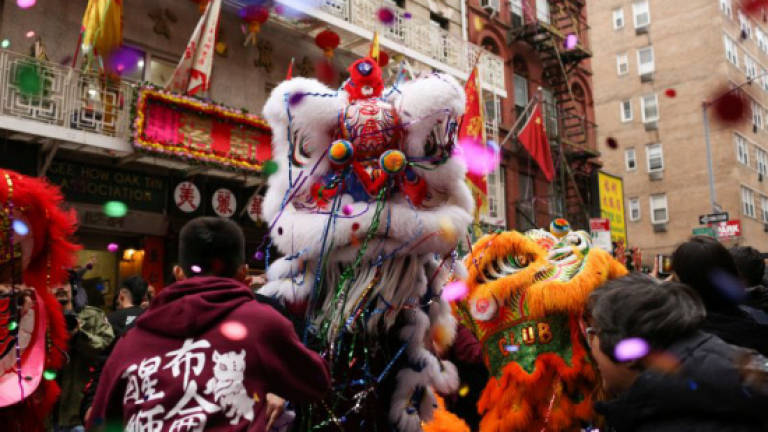 Malaysian Chinese celebrate lunar year in pomp and tradition in New York