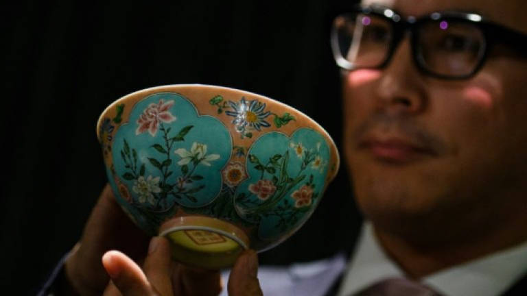 Very rare Qing Dynasty bowl sells for US$30.4 million