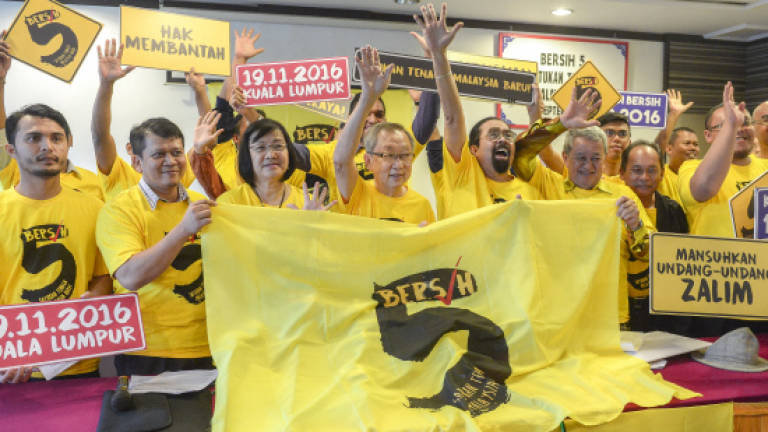Bersih 5 rally set for Nov 19