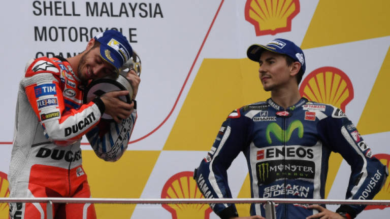 Dovizioso pulls away from Rossi for Malaysia win